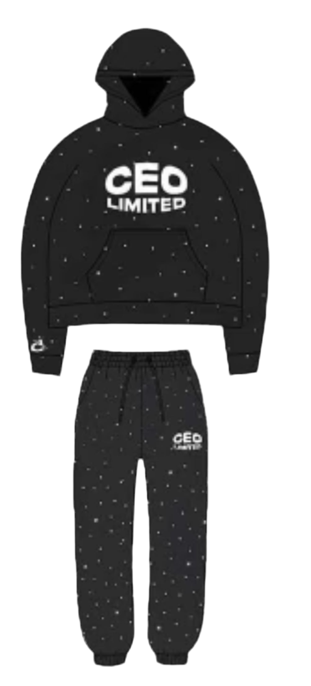 Black Ceo Limited Rhinestone Set